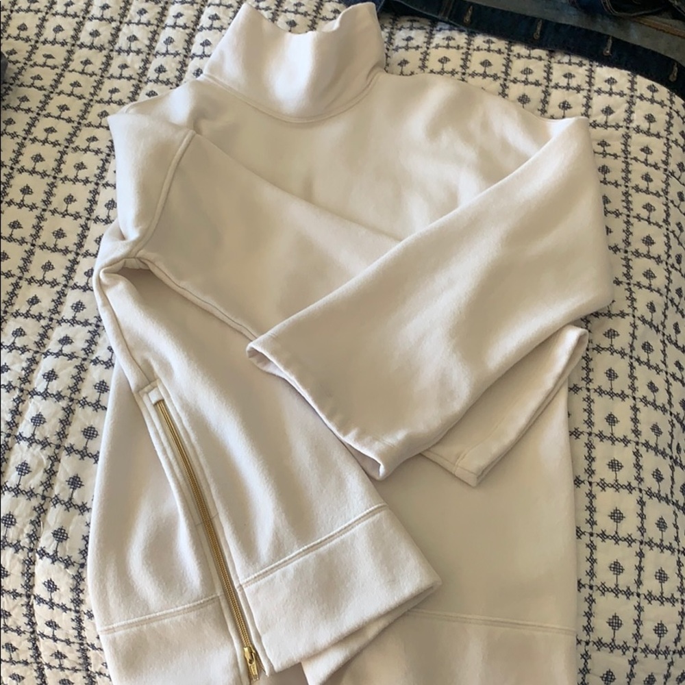 Cowel neck sweatshirt tunic